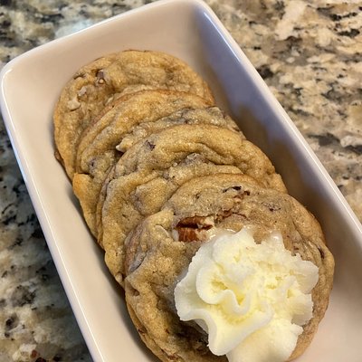 Bourbon Pecan Chocolate Chip Cookies