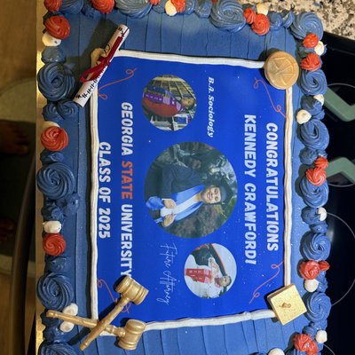 1/2 Sheet Cake