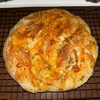 Italian Herb & Cheese Artisan Bread