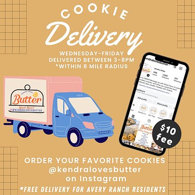 Delivery (Non Avery Ranch Residents)