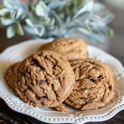 12 Sourdough Brown Butter Chocolate Chip Cookies