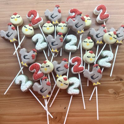 Party Chicken Cake Pops