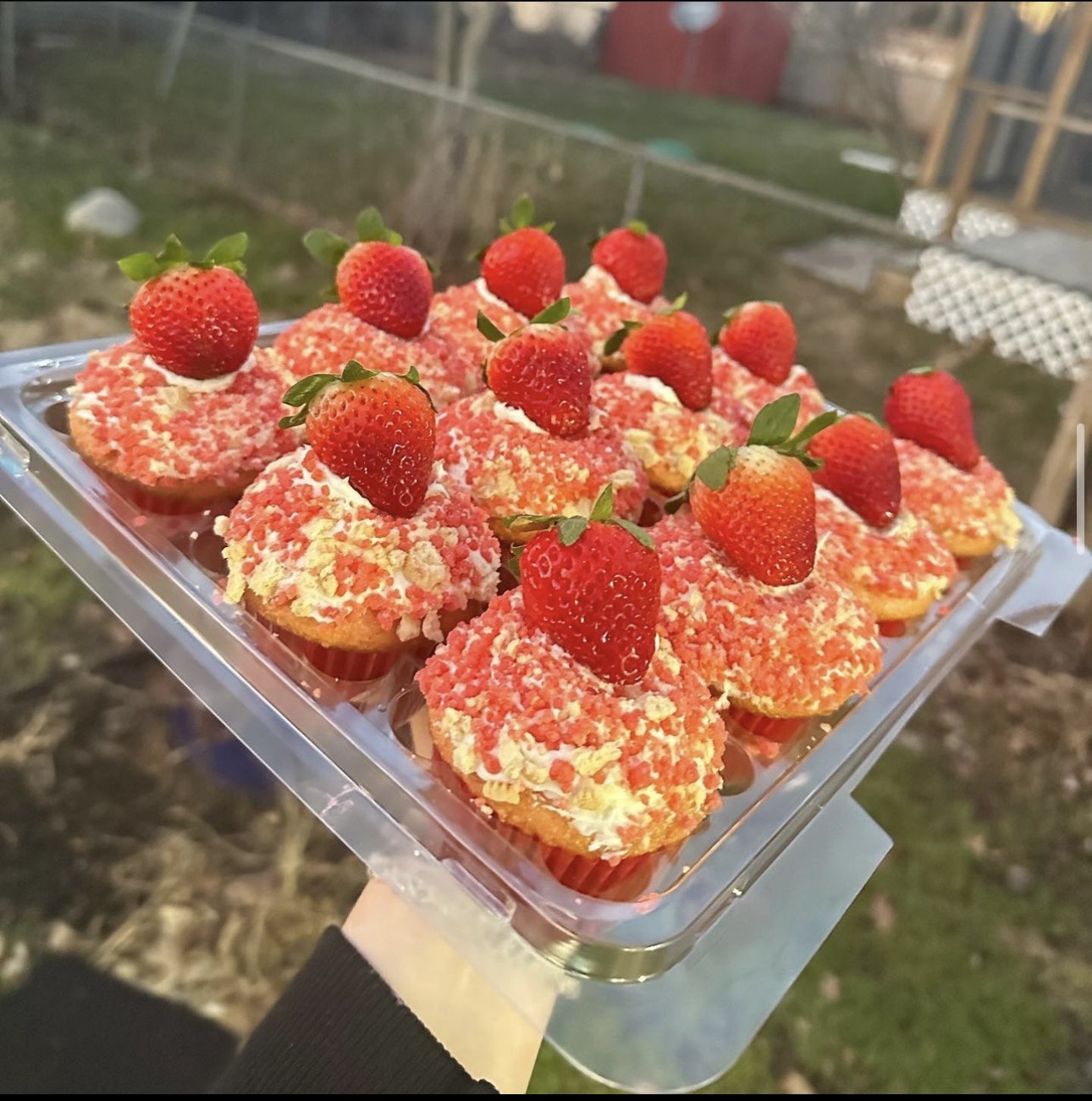 Strawberry Crunch, Cupcakes