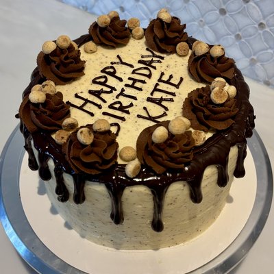 Brown Butter Chocolate Chip Cookie Cake