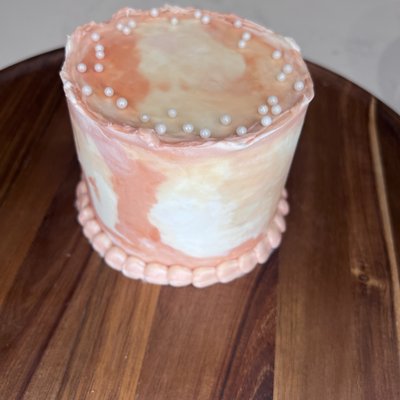 Signature Marble Designed Cake 