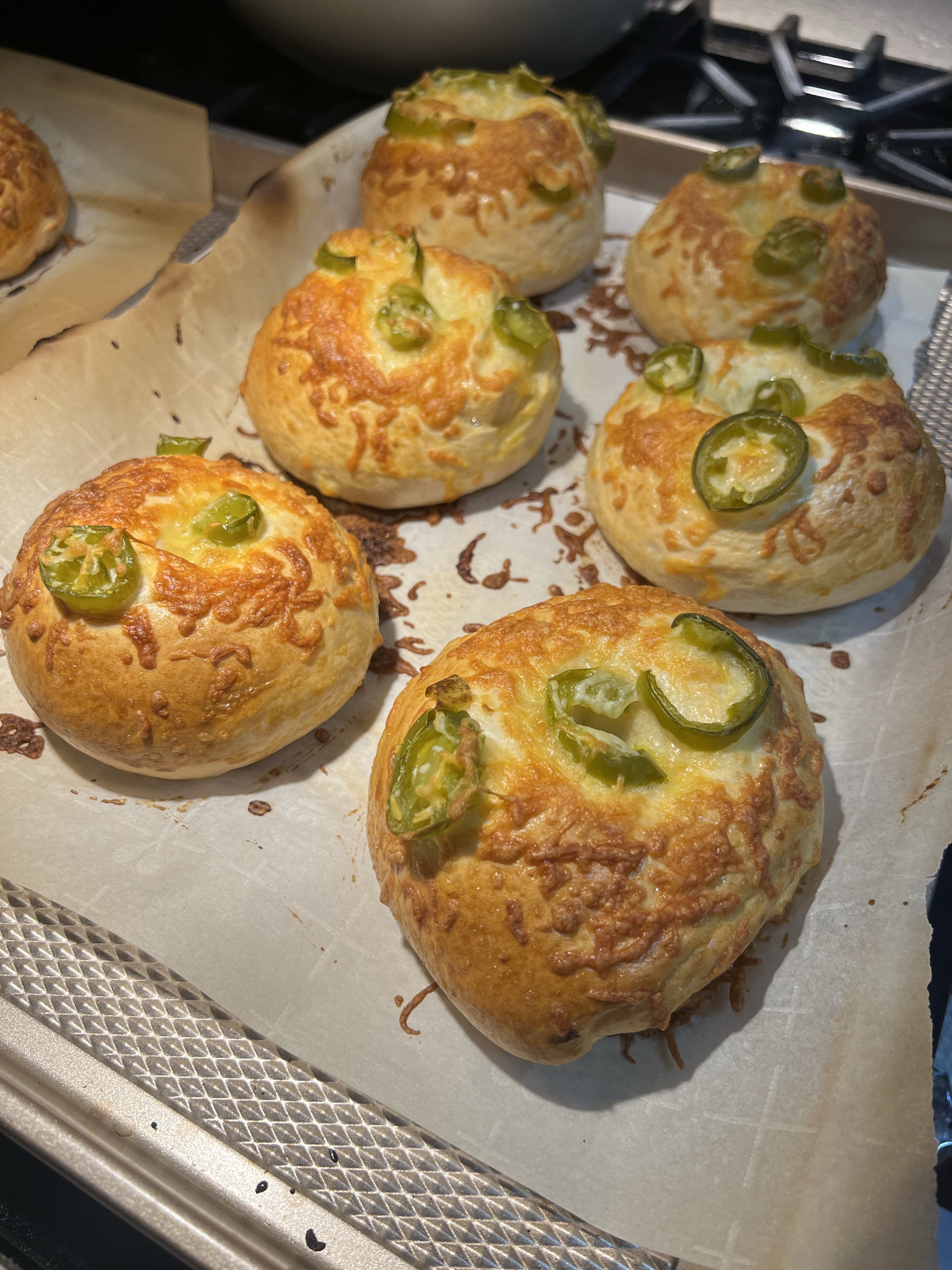 Cheddar Jalepeno Bagels