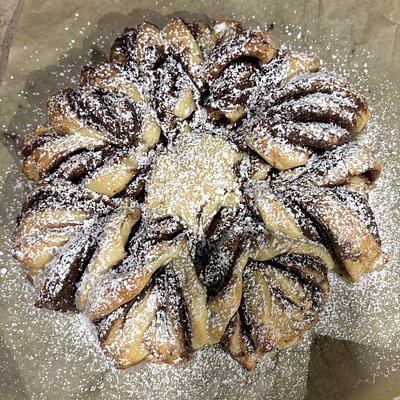 Sourdough Chocolate Star
