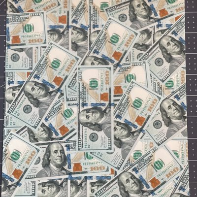 Money Cake Wrap Sheet 