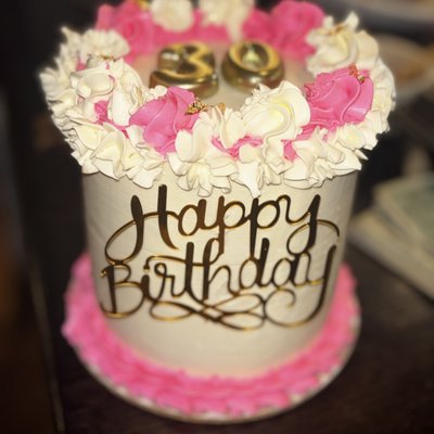 Single tier Cake 
