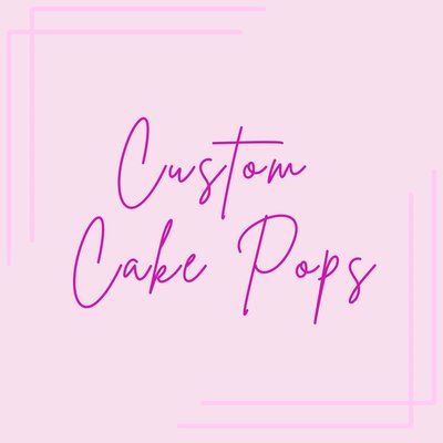 Custom Cake Pops