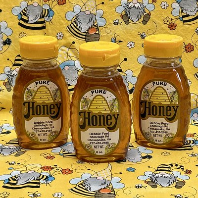 Raw Local Honey 8oz (Fall & Spring Harvest)