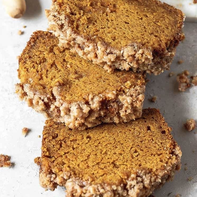 Pumpkin Streusel Bread