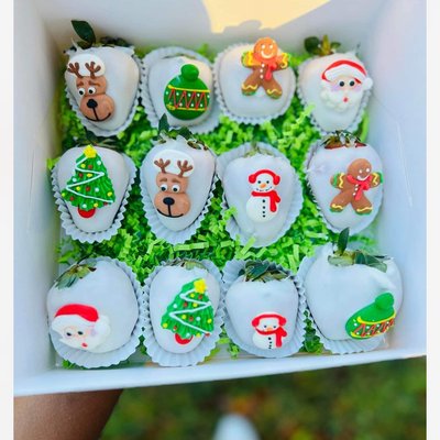Christmas Strawberries 