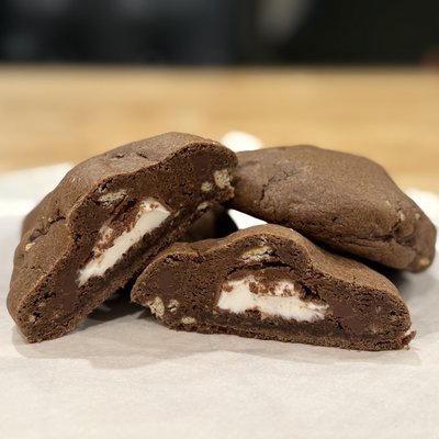 Campfire Cookies (S’mores) 