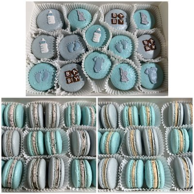 100 Custom Macarons