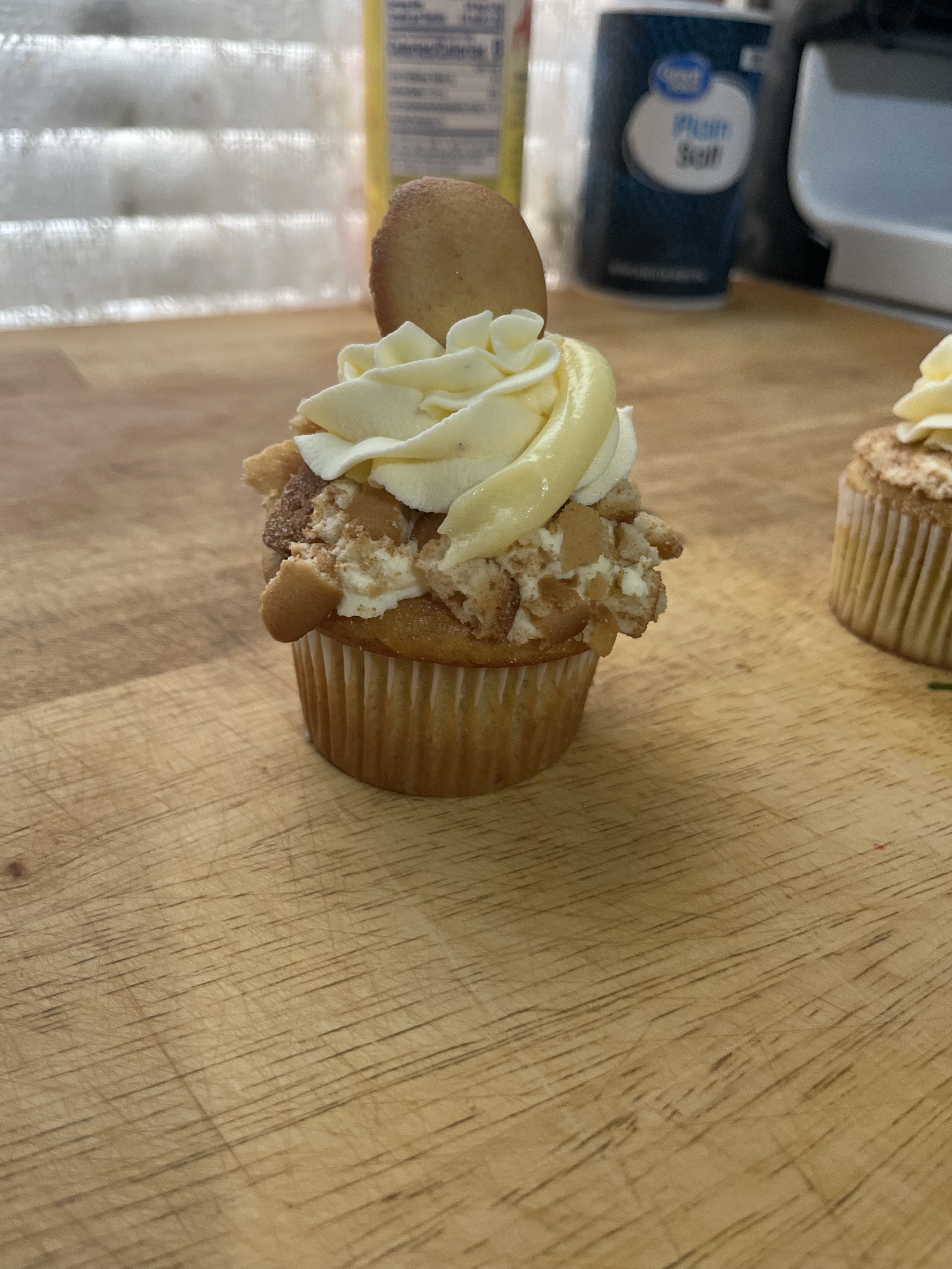 Banana Pudding Cupcake 