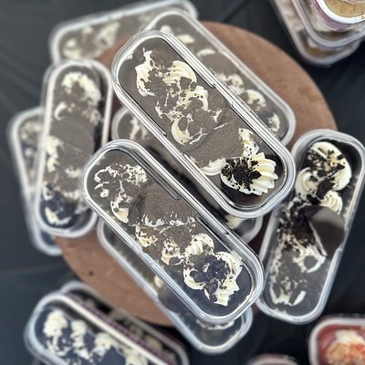 Cookies & Cream Oreo Mini Tin Cake🍫