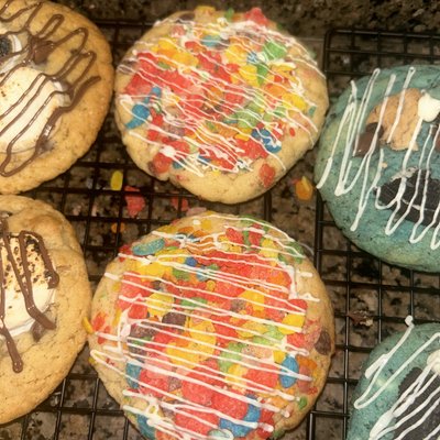 Fruity Pebbles Cookies 