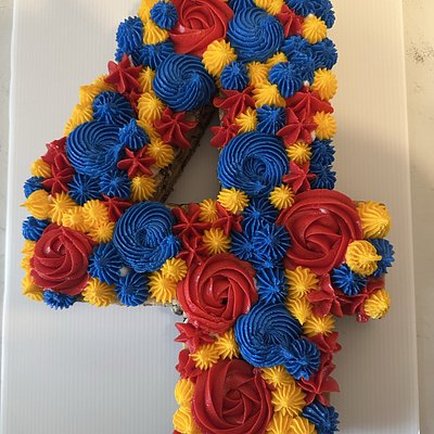 Number Or Letter Double Layer Cookie Cake