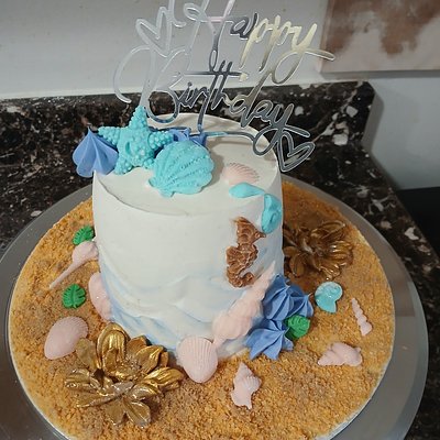 Beach Themed Cake