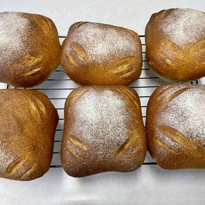Black Sesame Yogurt Bread