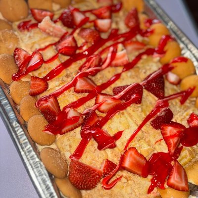 Strawberry Banana Pudding 