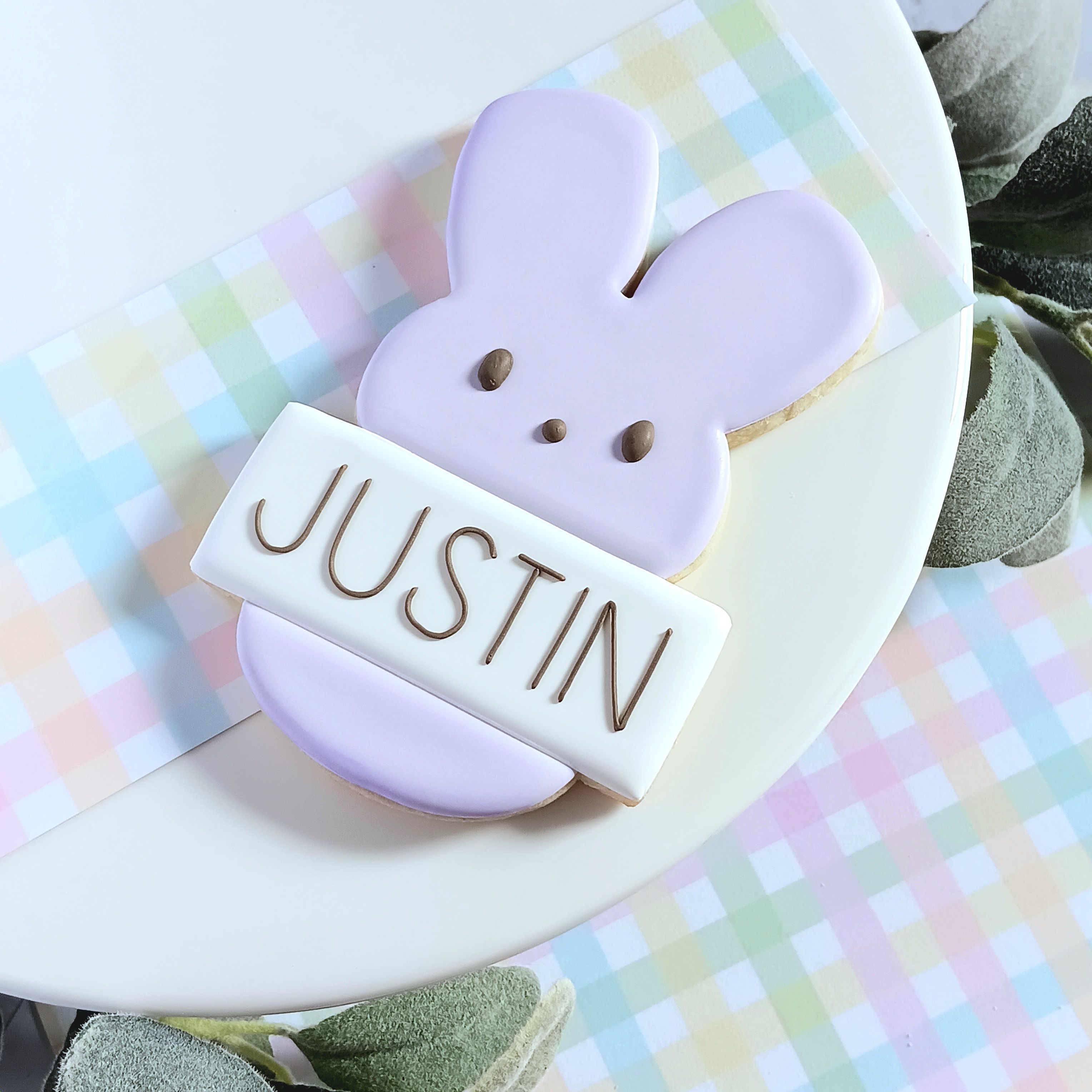 2025 Bunny Name Plaque