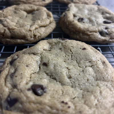 gluten free chocolate chip cookie