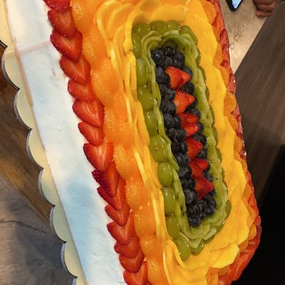 Full Sheet Spring Fling Cake (50-60 Servings) 