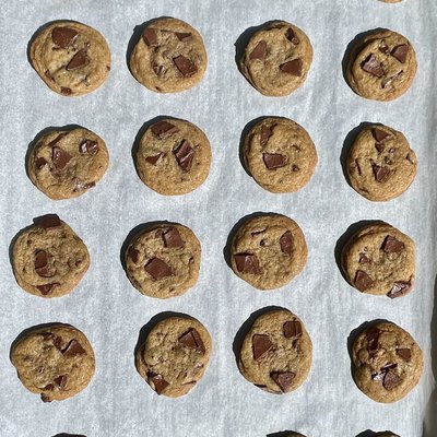Brown Butter Chocolate Chunk Cookies 