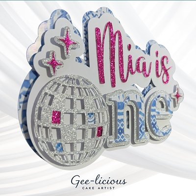 3D Personalised Topper