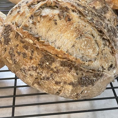 Seeded Sourdough Bread