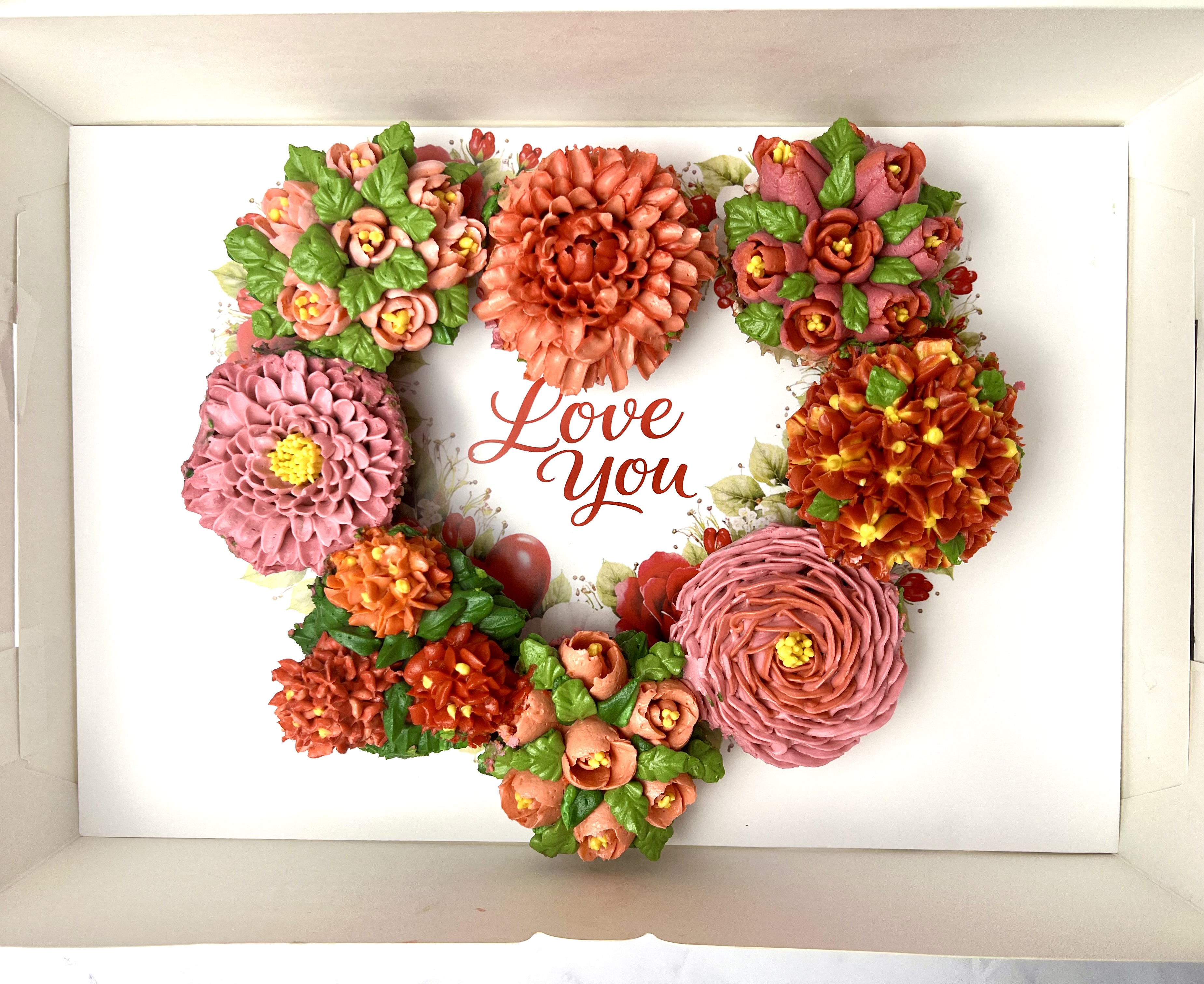 Floral Cupcake Bouquet – Set of 8 | Bouquet Floral De Cupcakes Set De 8