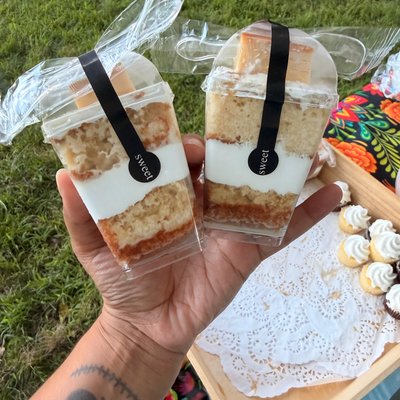 Flan Tres Leches Shooters