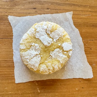 Lemon Crinkle Cookie