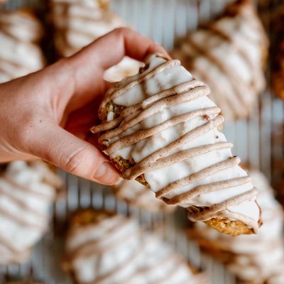 Pumpkin & Spice Sourdough Scones