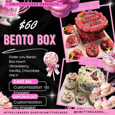 Bento Box Sale!🧁🩷