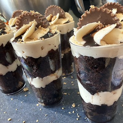 Peanut Butter Bliss Cake Shooters Per Dozen