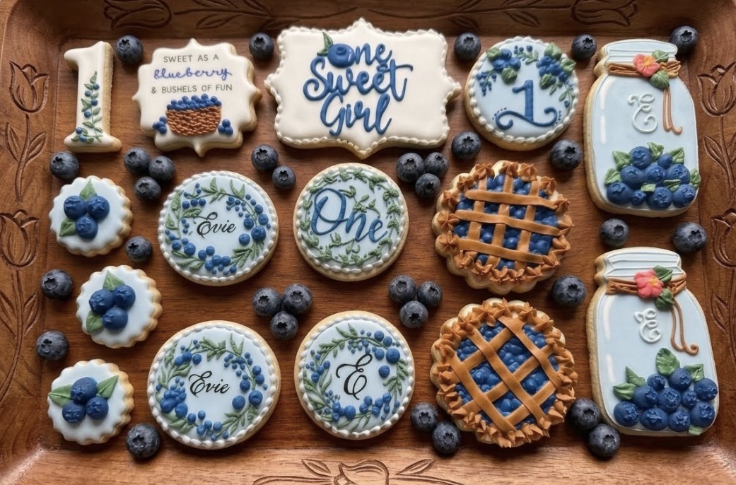 Sweet One Blueberry Birthday
