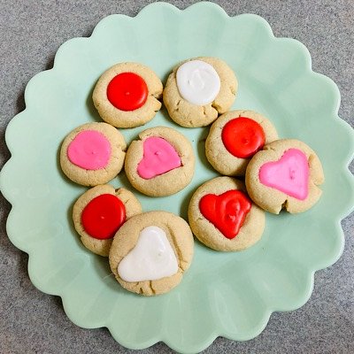 Thumbprint Cookies- Shortbread Cookies Made with Fruit Filling or Your Choice Of Icing fillings- By the dozen