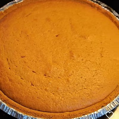 9”in Sweet Potato Pie