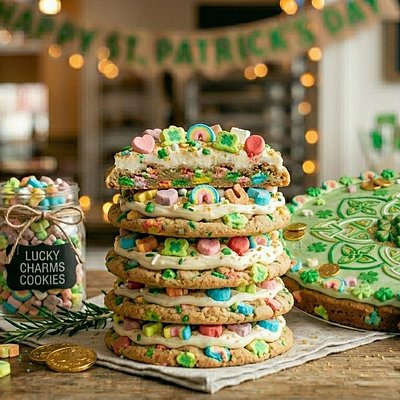 Lucky Charm Cookies 