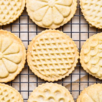 Shortbread Stamped Cookies