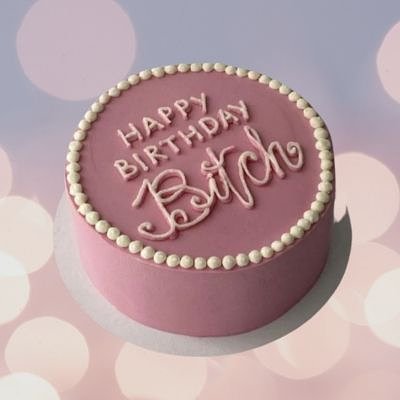 Party Cake. 10" - 25 cm