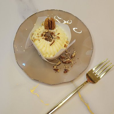 Butter Pecan Praline Cupcake