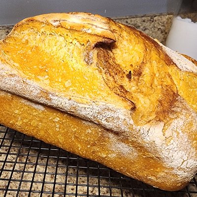Pumpkin Spurdough Loaf 