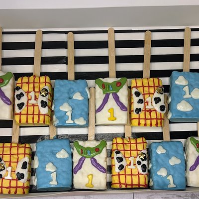 12 Chocolate Covered Rice Krispies