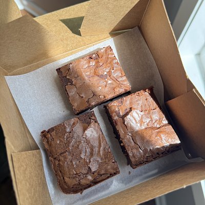 Triple Chocolate Fudge Brownies