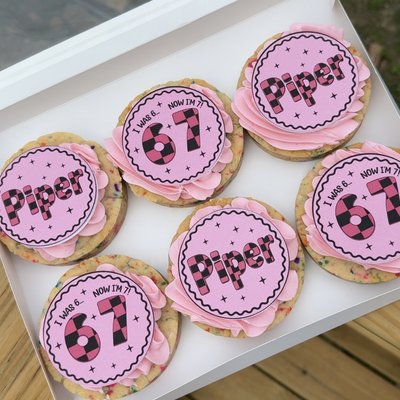 Mini Cookie Cakes (6pack)