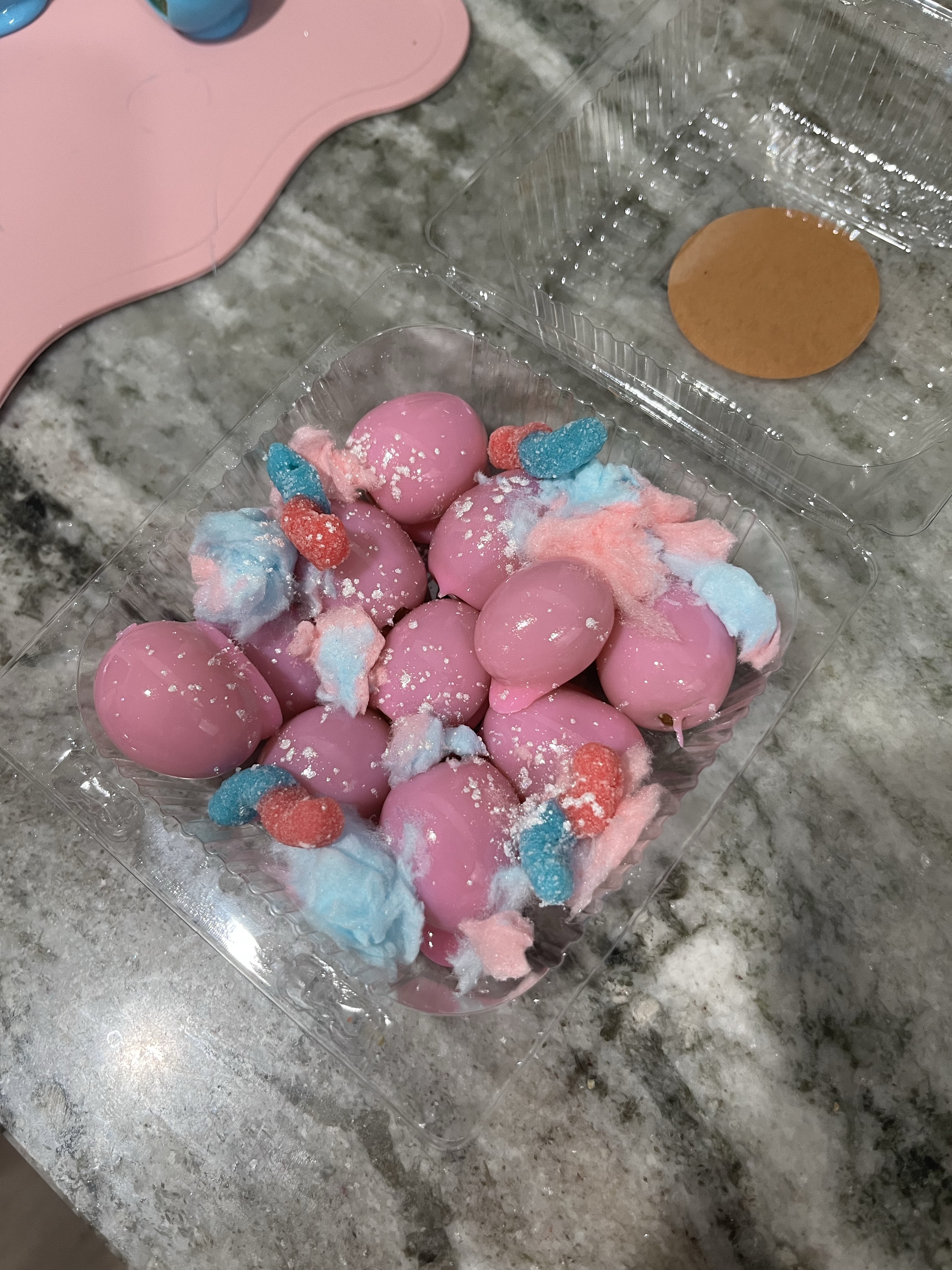Cotton Candy Candied Grapes (Regular Tray)